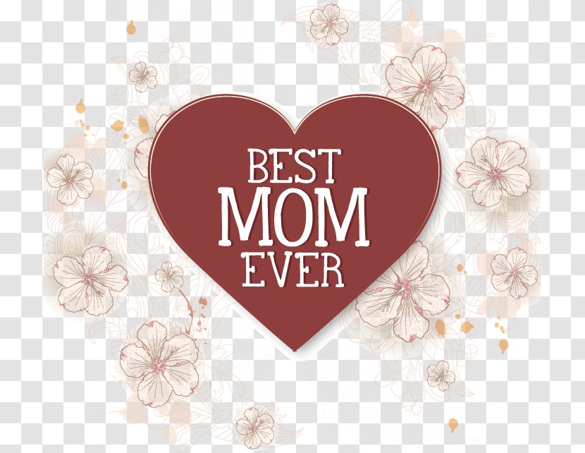 Mother's Day Greetings Wish Greeting Card - Floral Design - Mom,Mother's Transparent PNG
