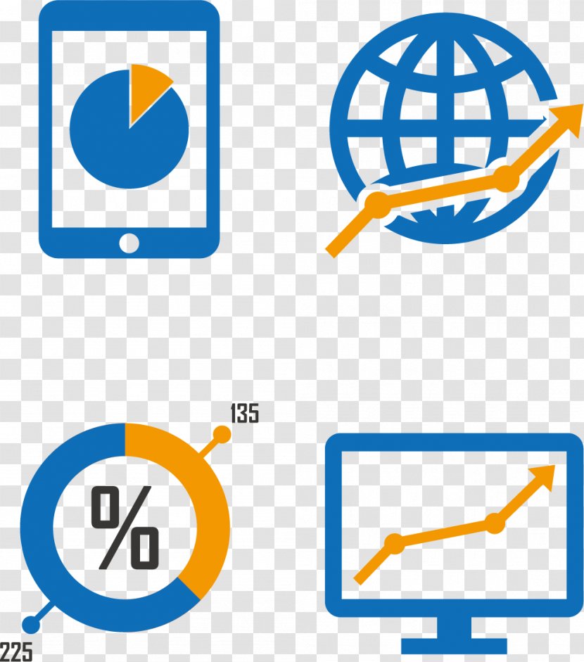 Chart Diagram Icon - Visualization - Data Global Analysis Transparent PNG