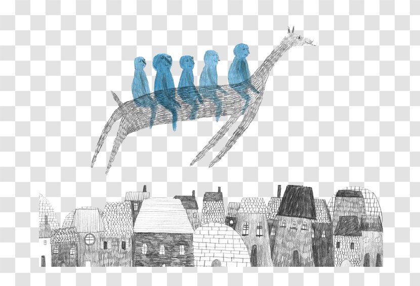 Art Poster Drawing Illustrator Illustration - Cartoon Flying Animals Transparent PNG
