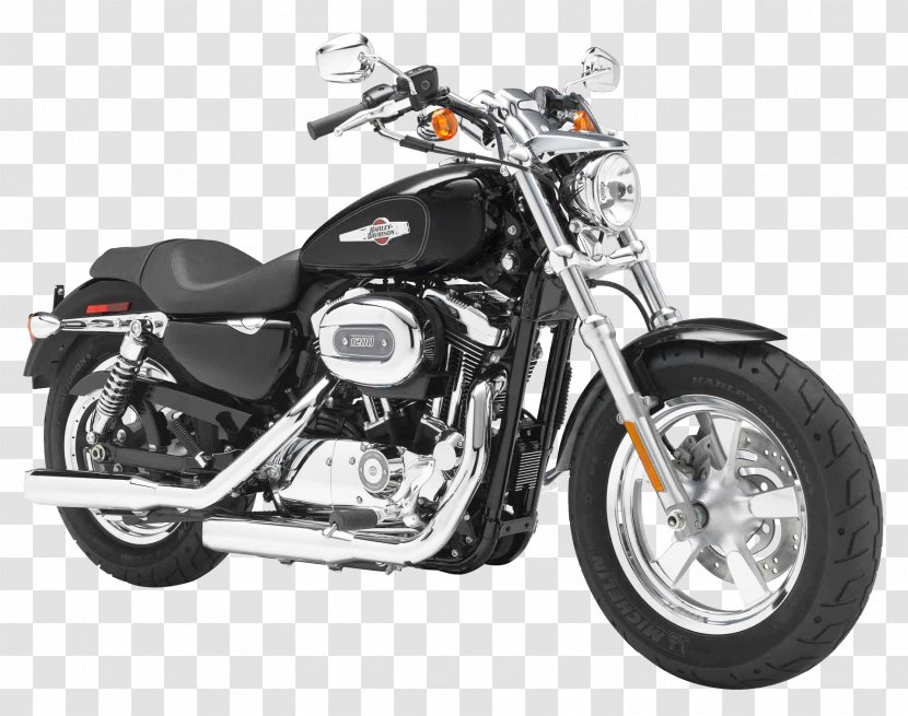 Harley-Davidson Sportster Custom Motorcycle Car - Chopper - Harley Davidson 1200 Bike Transparent PNG