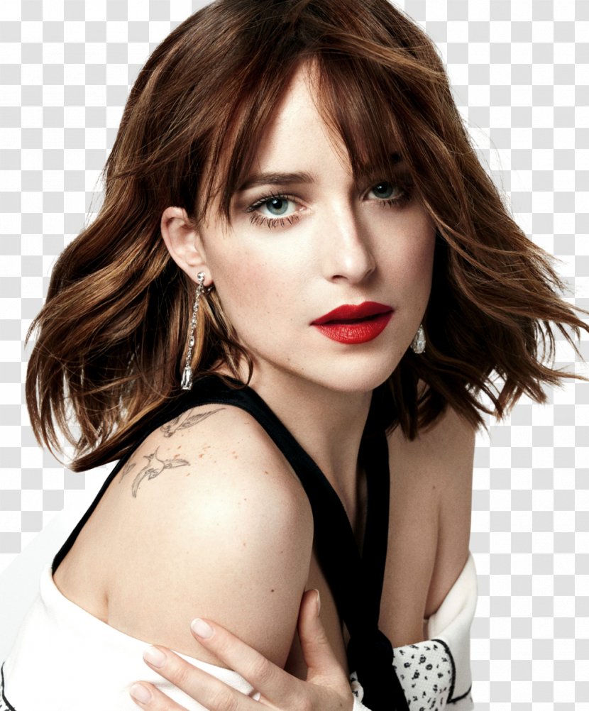 Dakota Johnson Fifty Shades Of Grey Female - Cartoon - Free Download Transparent PNG