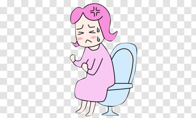 Constipation Defecation Feces Intestine Disease - Cartoon - Woman Will Be Poo Transparent PNG