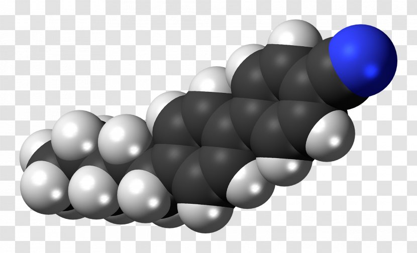 4-Cyano-4'-pentylbiphenyl Liquid Crystal University Of Hull Molecule Chemistry - Watercolor - Frame Transparent PNG