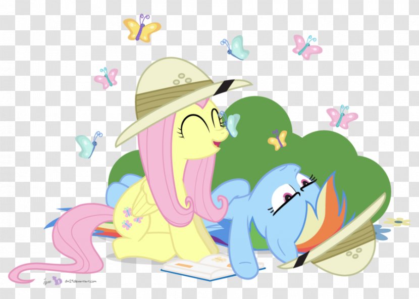 Fluttershy Rainbow Dash Butterfly Pony Twilight Sparkle - Daring Do Transparent PNG