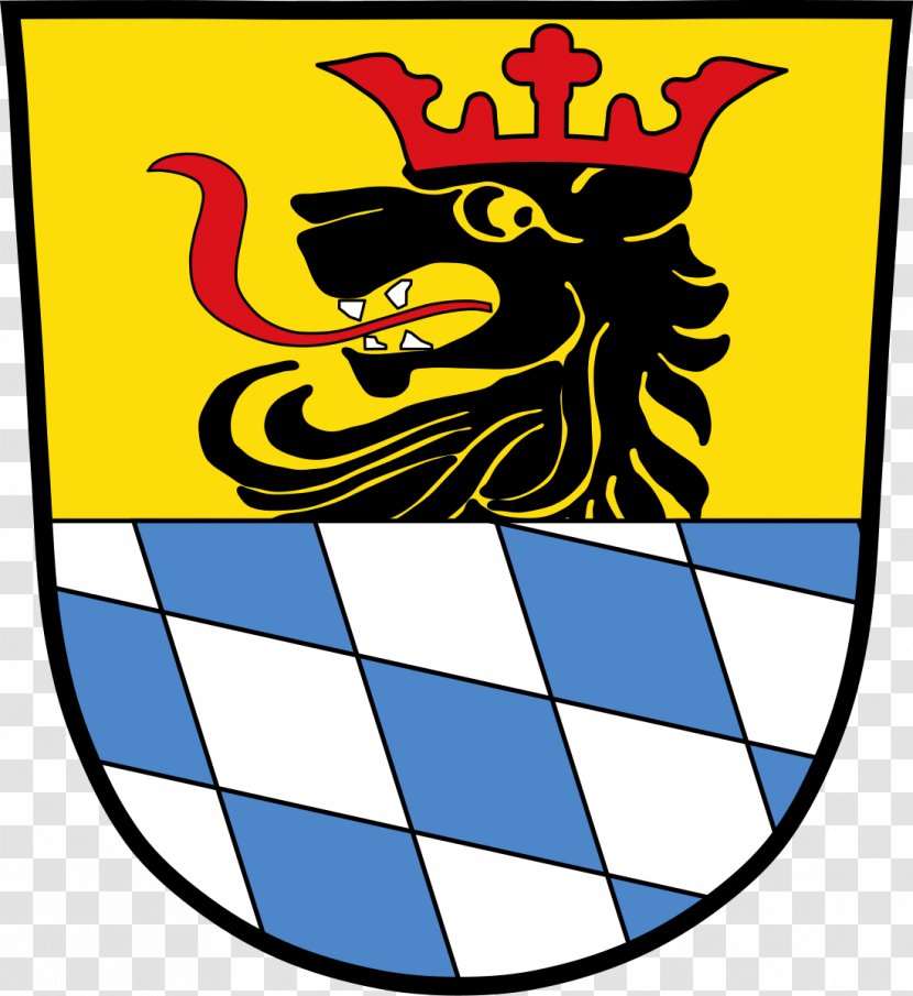 Berg Im Gau Karlskron Aresing Coat Of Arms Landkreis Schrobenhausen - Germany - Lion Transparent PNG