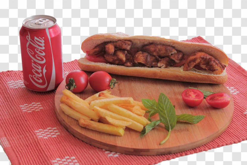 French Fries Fast Food Hot Dog Baguette Barbecue - Finger Transparent PNG