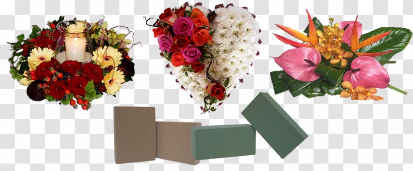 Floral Design Cut Flowers Flower Bouquet - Artificial - Dry Foam Transparent PNG