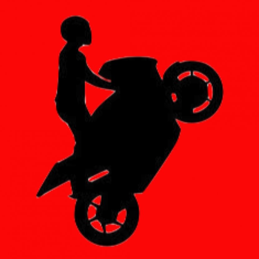 Doodle Stickman Bike Stunt Motorcycle Riding Drawing - Chopper - Cartoon Motorbike Transparent PNG