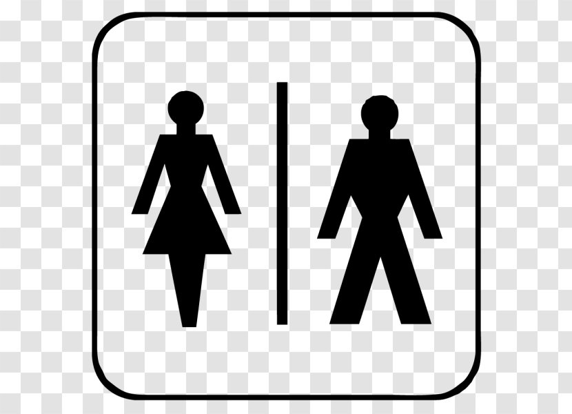 Public Toilet Sign Information Symbol - Communication - Plus Transparent PNG