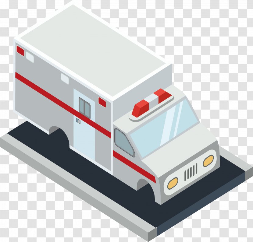 Ambulance Hospital - Pixel Transparent PNG