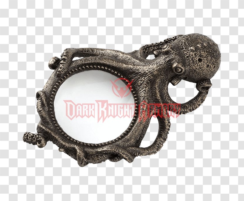 Octopus Magnifying Glass Cephalopod Mirror Transparent PNG