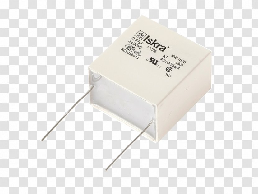 Film Capacitor Iskra Group Filter Resistor - Electronic - Terminal Transparent PNG
