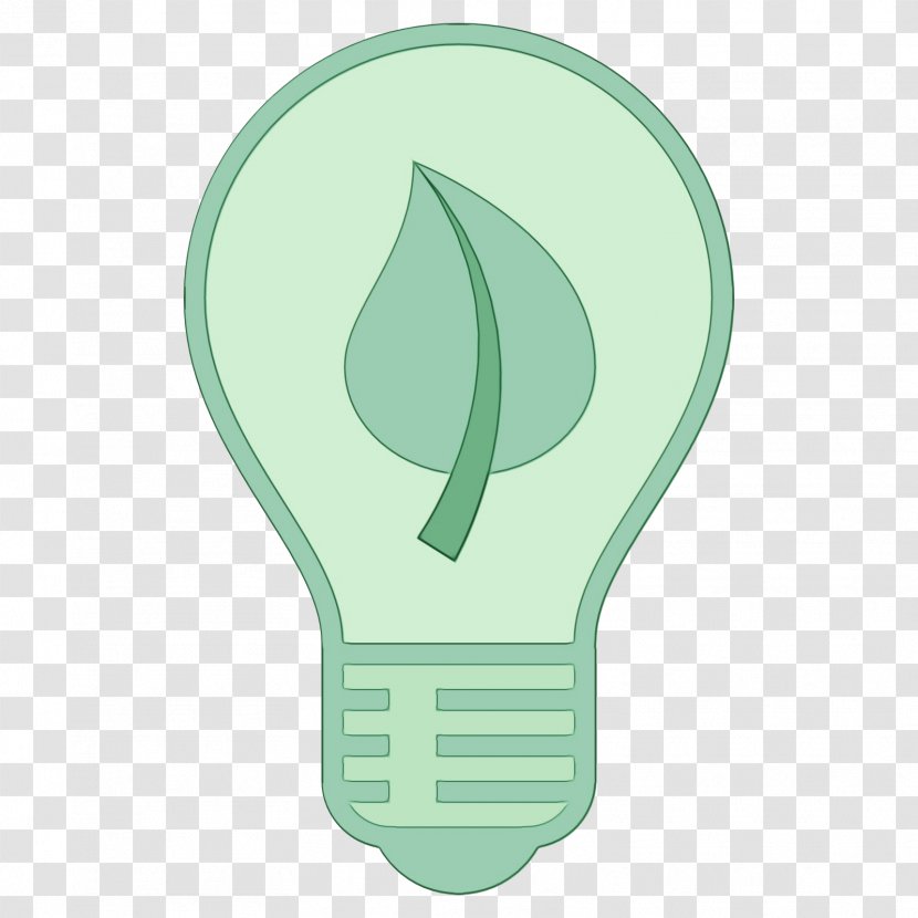 Green Turquoise Leaf Logo Plant - Paint Transparent PNG