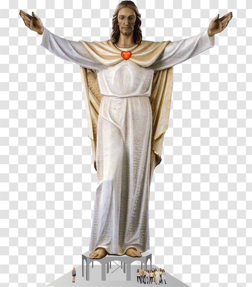 Statue Itanhomi Christ The Redeemer Monument Classical Sculpture - City - Cristo Redentor Transparent PNG