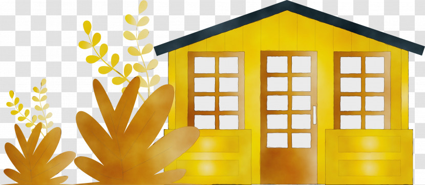 Yellow Window Transparent PNG