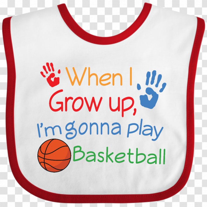 Infant T-shirt Jersey Dog Bib - Basketball - Tshirt Transparent PNG