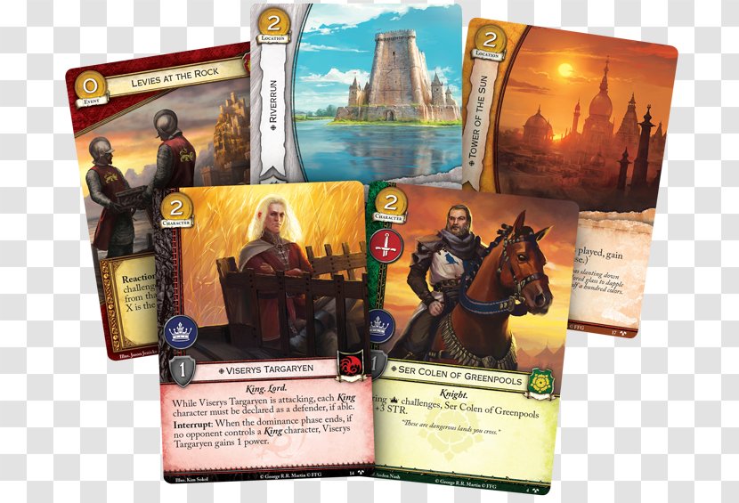 A Game Of Thrones: Second Edition Seven Kingdoms Netrunner - King Card Transparent PNG