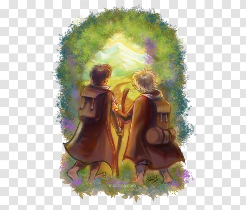Painting Mythology Illustration Legendary Creature - Love - Bilbo Transparent PNG
