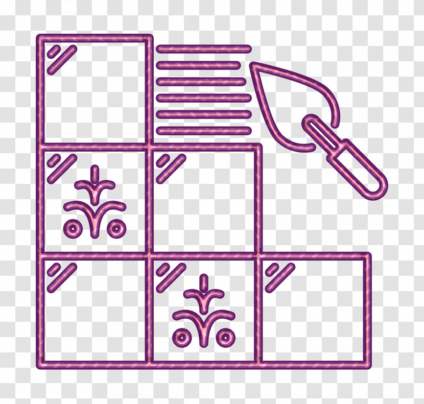 Tile Icon Building Icon Transparent PNG