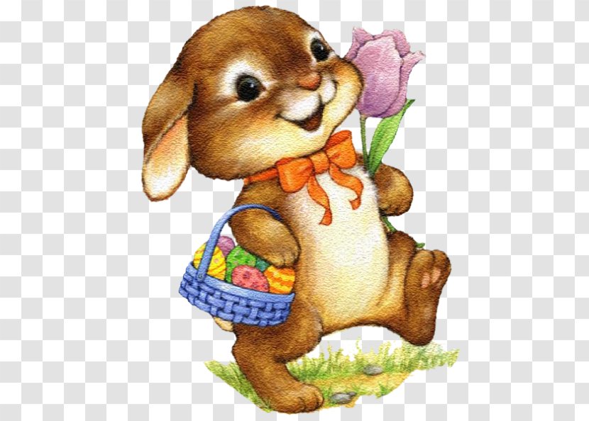 Easter Bunny Clip Art Holiday Illustration - Animation - Egg Transparent PNG