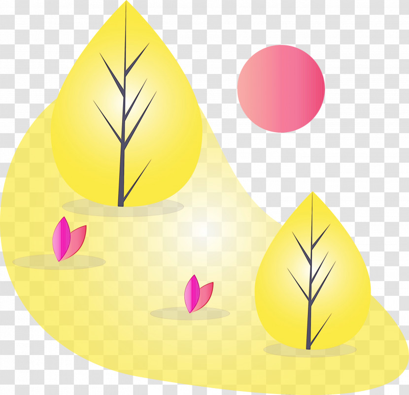 Yellow Leaf Transparent PNG