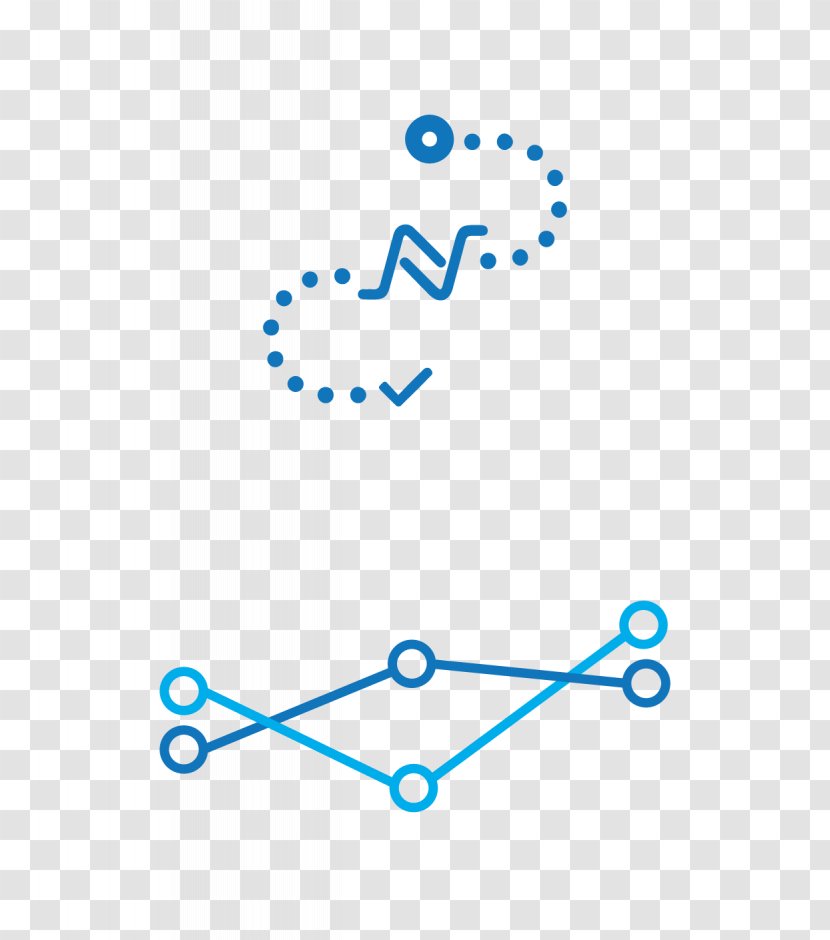 Pictogram Symbol - Blue - Wireframes Material Transparent PNG