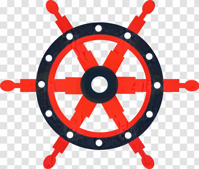 Ship Steering Wheel Background - Seamanship - Auto Part Anchor Transparent PNG