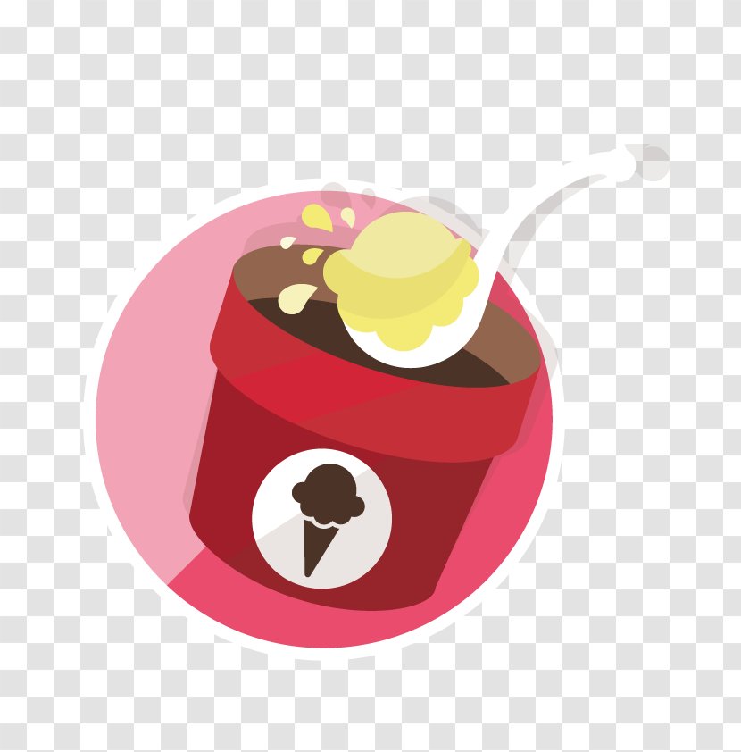 Ice Cream Milk Dessert Clip Art - Lovely - Vector Bucket Transparent PNG