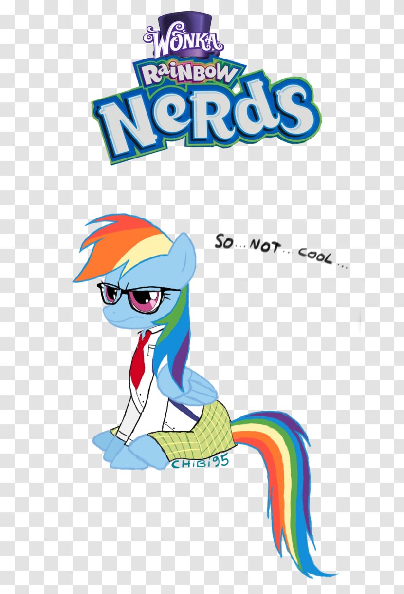 Rainbow Dash Pony Drawing Nerd - My Little Friendship Is Magic - Nerds Candy Transparent PNG