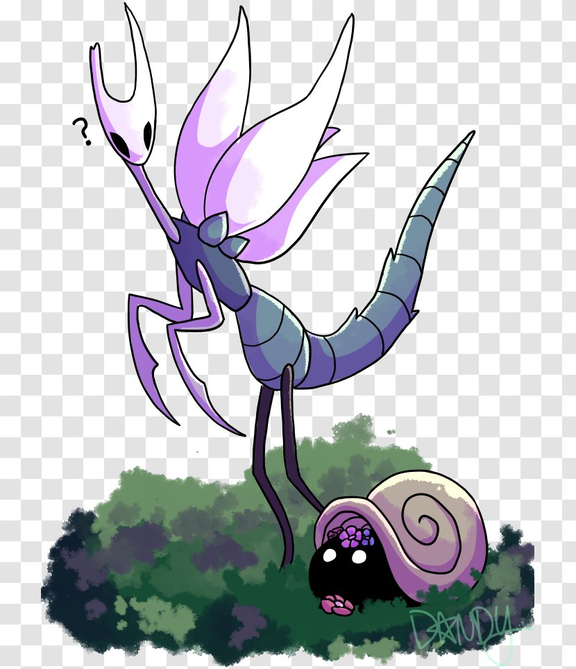 Hollow Knight Insect Pollinator Clip Art - Organism Transparent PNG