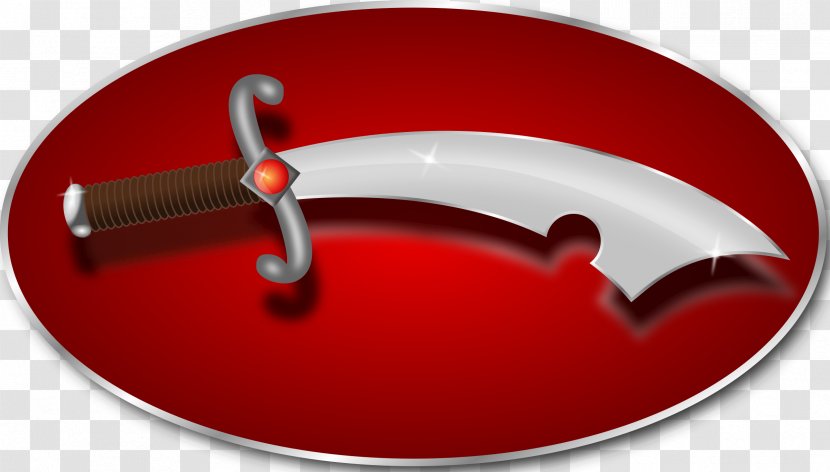 Weapon Scimitar Sword Cutlass Clip Art - Mace Transparent PNG