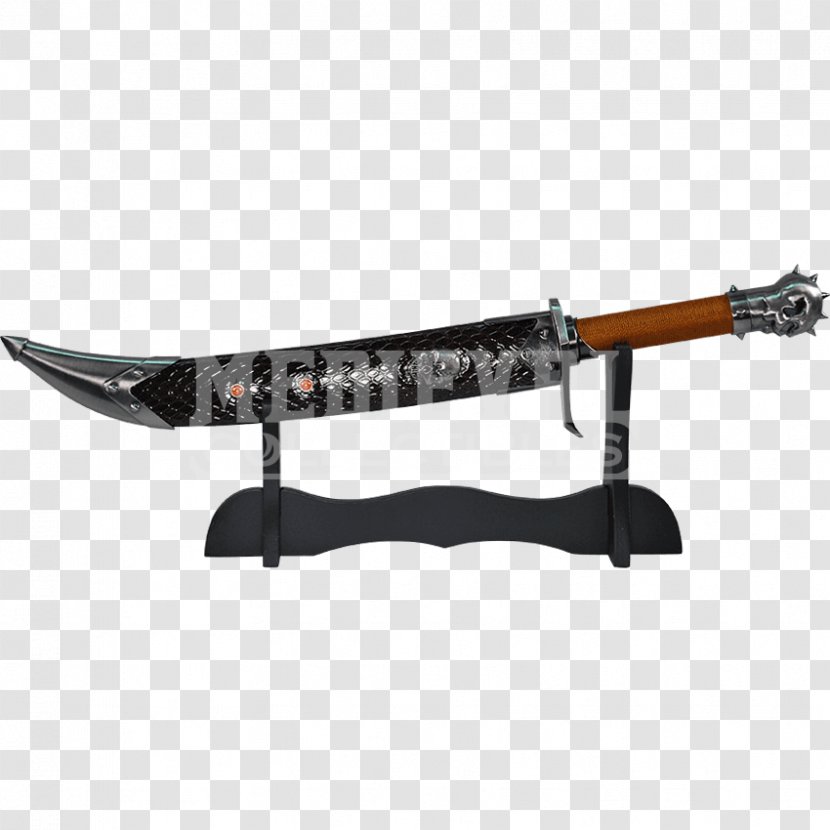 Knife Blade Sword - Dragon Skull Transparent PNG
