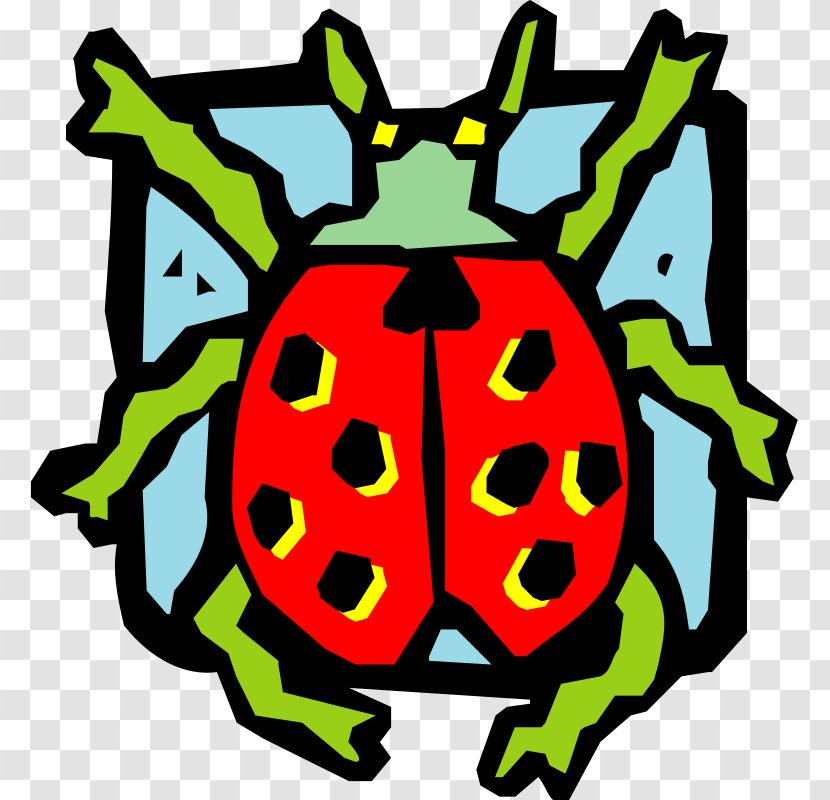 Beetle Ladybird Drawing Clip Art - Symmetry - Free Insect Photos Transparent PNG