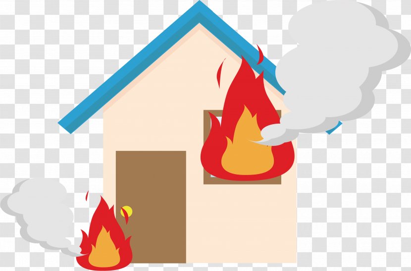 Home Insurance Conflagration Fire House - Copyrightfree Transparent PNG