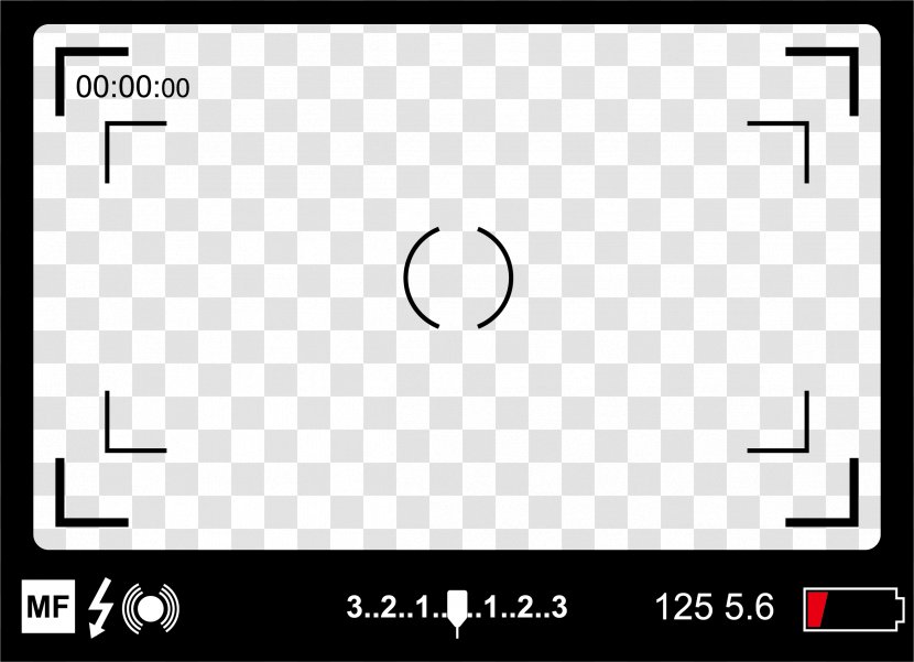 Viewfinder Movie Camera - Area - Screen Transparent PNG