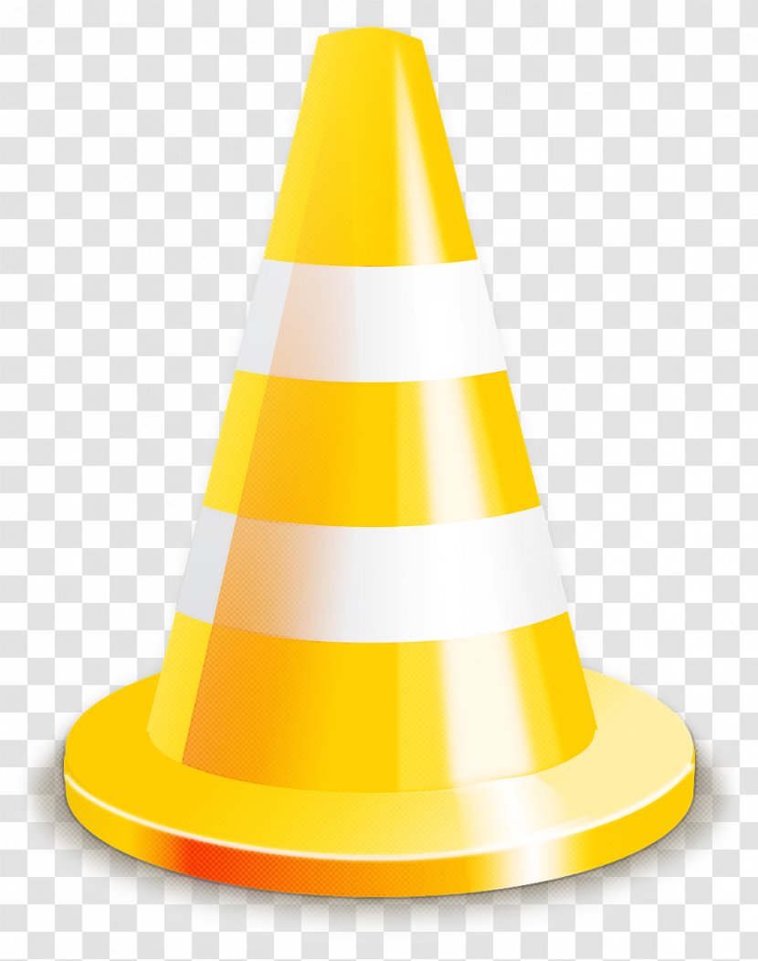 Party Hat - Yellow Transparent PNG