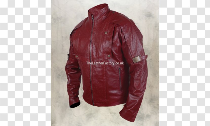 Star-Lord Leather Jacket Zipper - Starlord - Chris Pratt Transparent PNG