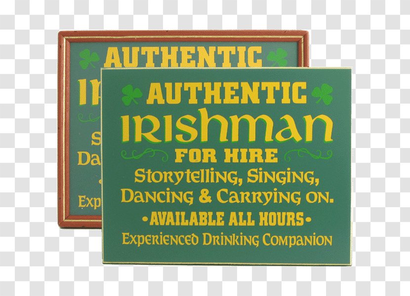 Donegal Saint Patrick's Day Irish Pub Commemorative Plaque - Sign Transparent PNG