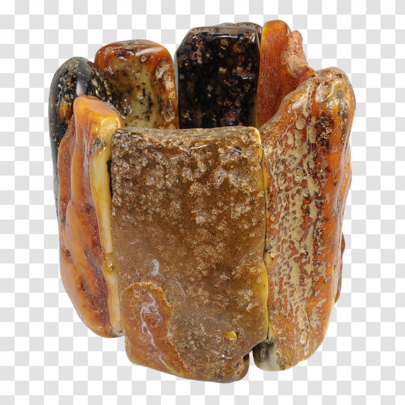 Baltic Amber Gemstone Bracelet Fossil - Teething Transparent PNG