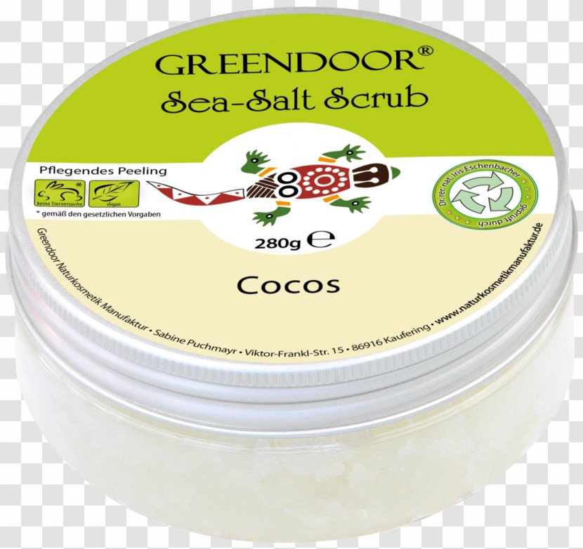 Exfoliation Sea Salt Cosmetics Organic Food - Dairy Product - Scrub Transparent PNG