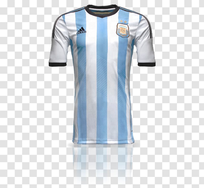 T-shirt Sleeve Uniform Neck - Active Shirt - Argentina World Cup Transparent PNG