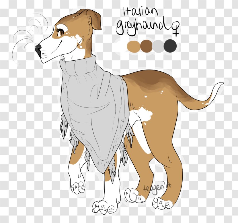 Dog Breed Italian Greyhound Whippet Puppy Transparent PNG