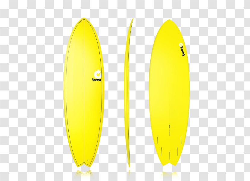 Product Design Surfboard - Yellow - Fish Transparent PNG