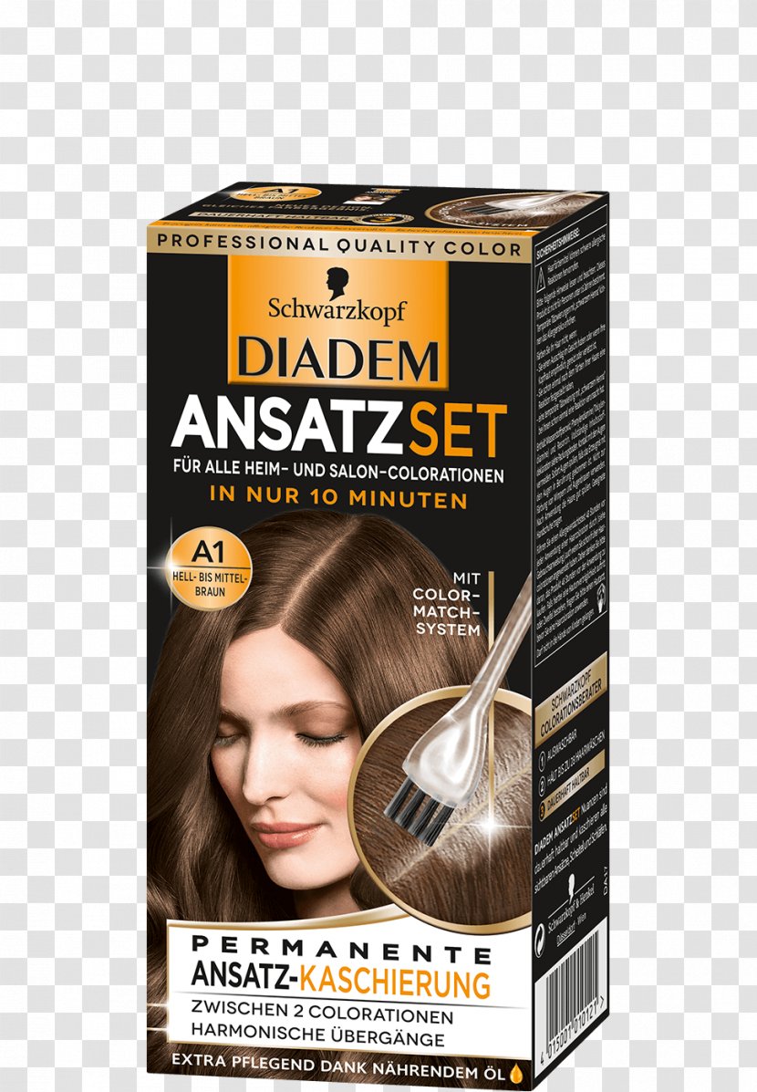 Diadem Color Hair Schwarzkopf Blond - Oel Transparent PNG