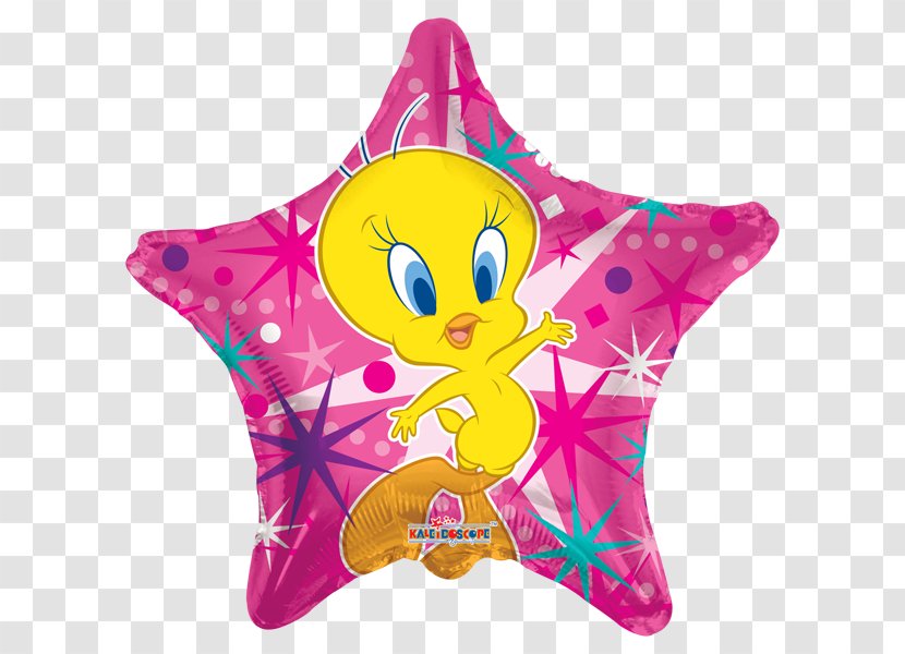 Tweety Toy Balloon Looney Tunes Character - Natural Rubber Transparent PNG