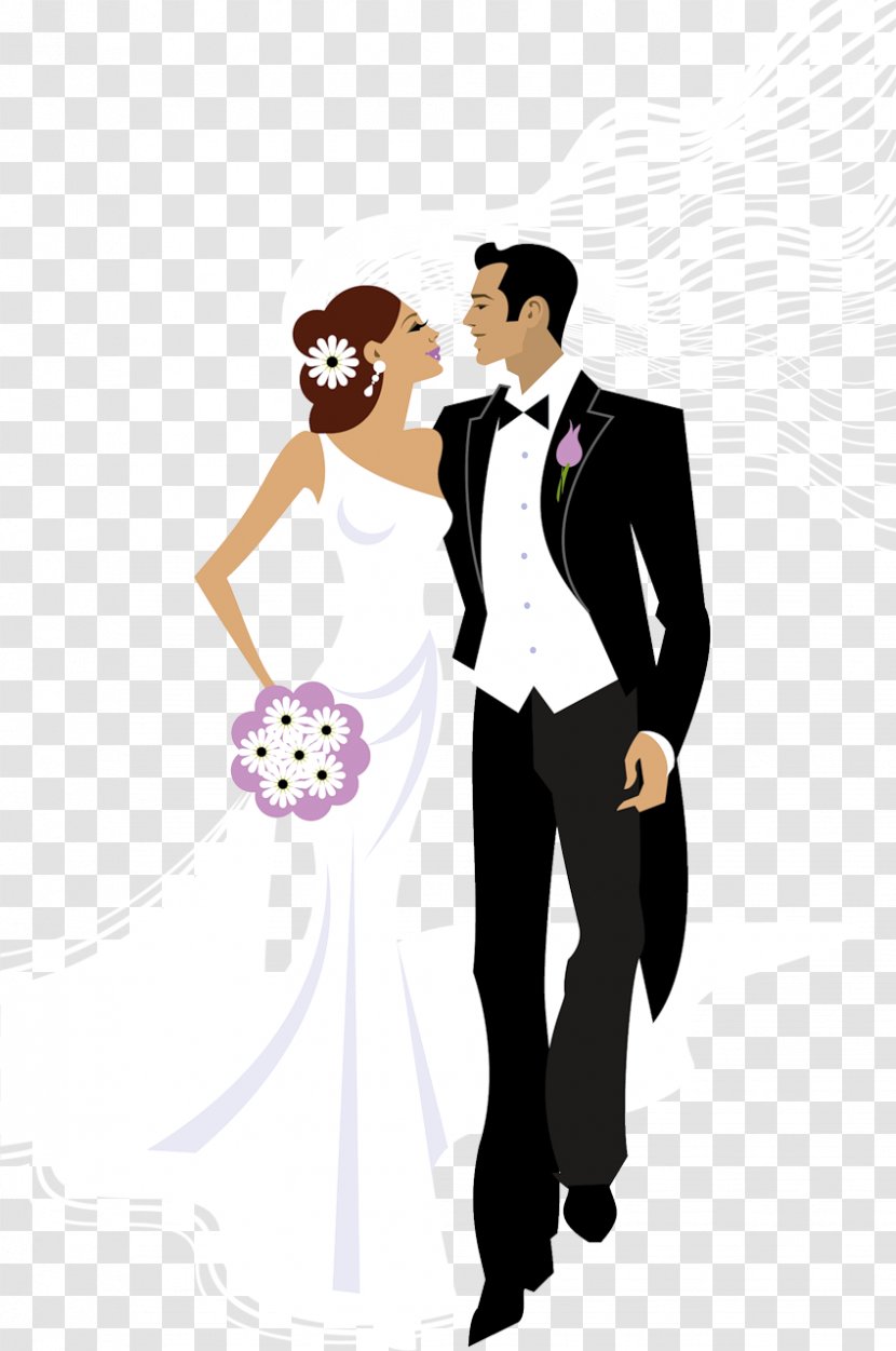 Wedding Invitation Marriage - Groom - Bride Transparent PNG