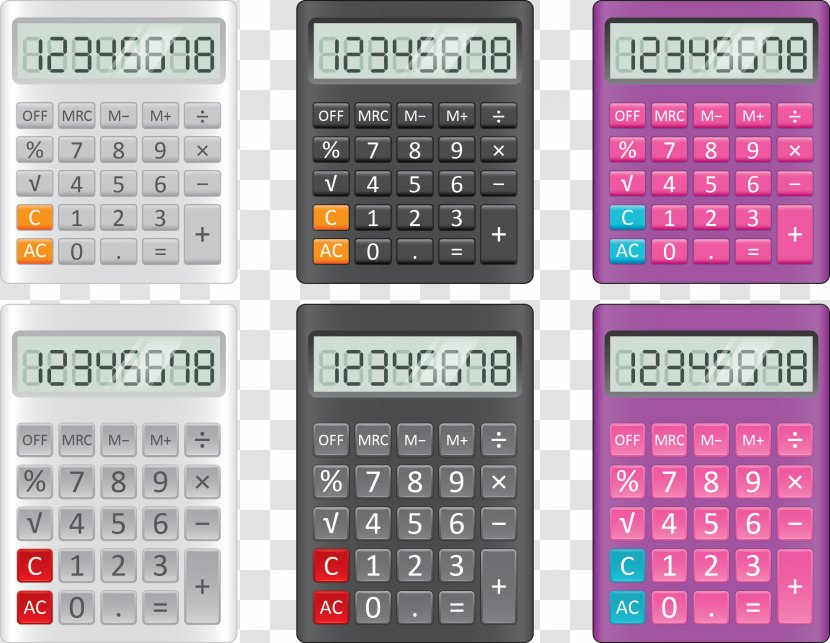 Calculator Kesb Computer File - Electronics - Vector Transparent PNG