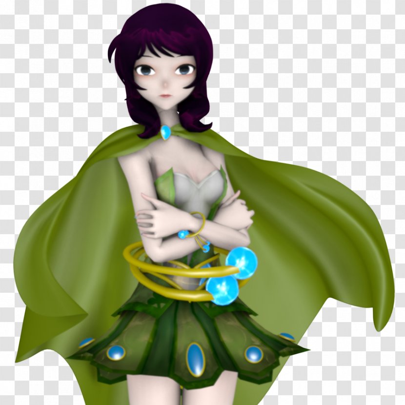 Avanna MikuMikuDance Vocaloid 3 Rendering - Befor After Transparent PNG