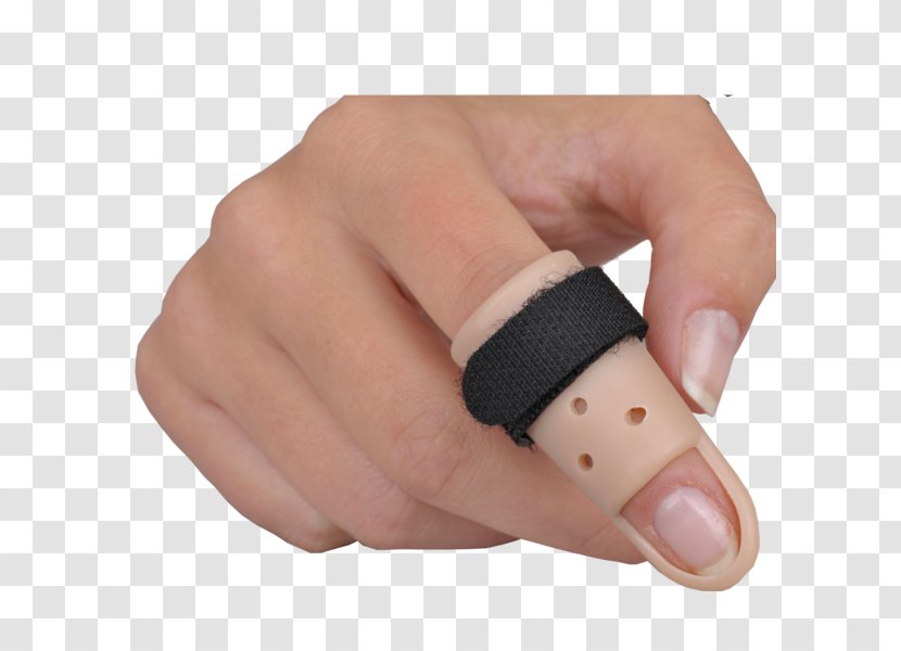 Thumb Splint Mallet Finger Digit - Cartoon - Hand Transparent PNG