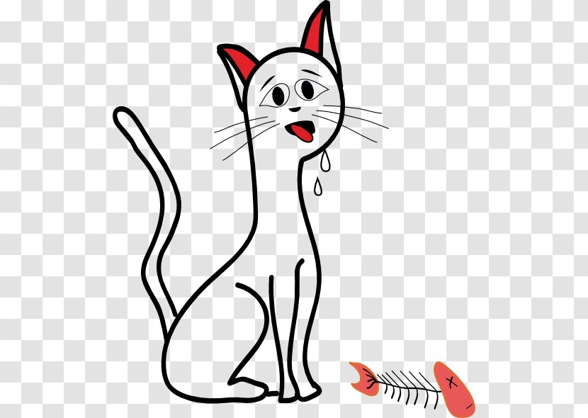 Catfish Cartoon Clip Art - White - Hungry Cliparts Transparent PNG